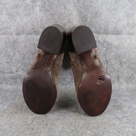 Alberto Fermani Shoes Womens 39 Booties Fashion Leather Cutout Open Toe Brown - Picture 11 of 16